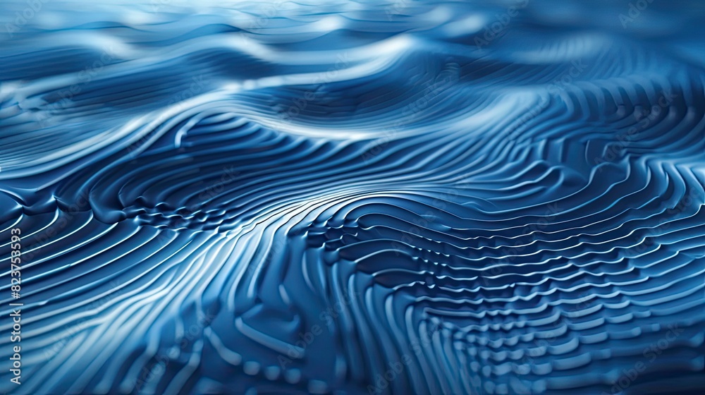 Blue abstract background. liquid ripple flow like water. copy space for text Blue abstract background. liquid ripple flow like water. copy space for text