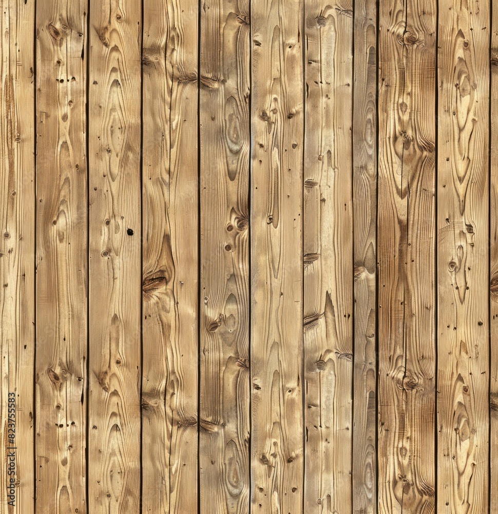 A seamless background of light brown wood planks, showcasing the natural grain and texture of real wooden panels A seamless background of light brown wood planks, showcasing the natural grain and texture of real wooden panels