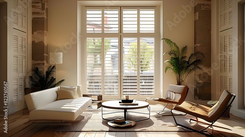 Using shutters to beautify interior spaces