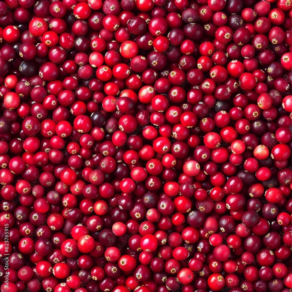 Cranberries texture background, Vaccinium macrocarpon fruits pattern, Oxycoccus macrocarpus mockup Cranberries texture background, Vaccinium macrocarpon fruits pattern, Oxycoccus macrocarpus mockup