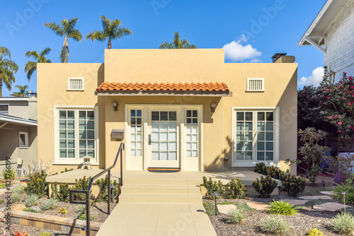 Old California stylised home in old town San Diego  photo