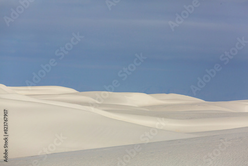 Fototapeta Naklejka Na Ścianę i Meble -  White sand dunes