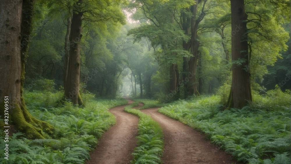 Obraz premium path in the woods