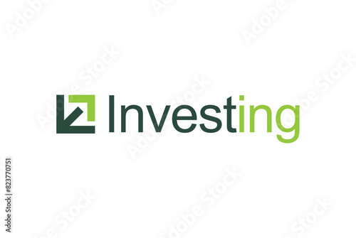 Investing finance  logo profit logo design and business name ideas 