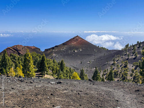 Volcanic landscape, La Palma