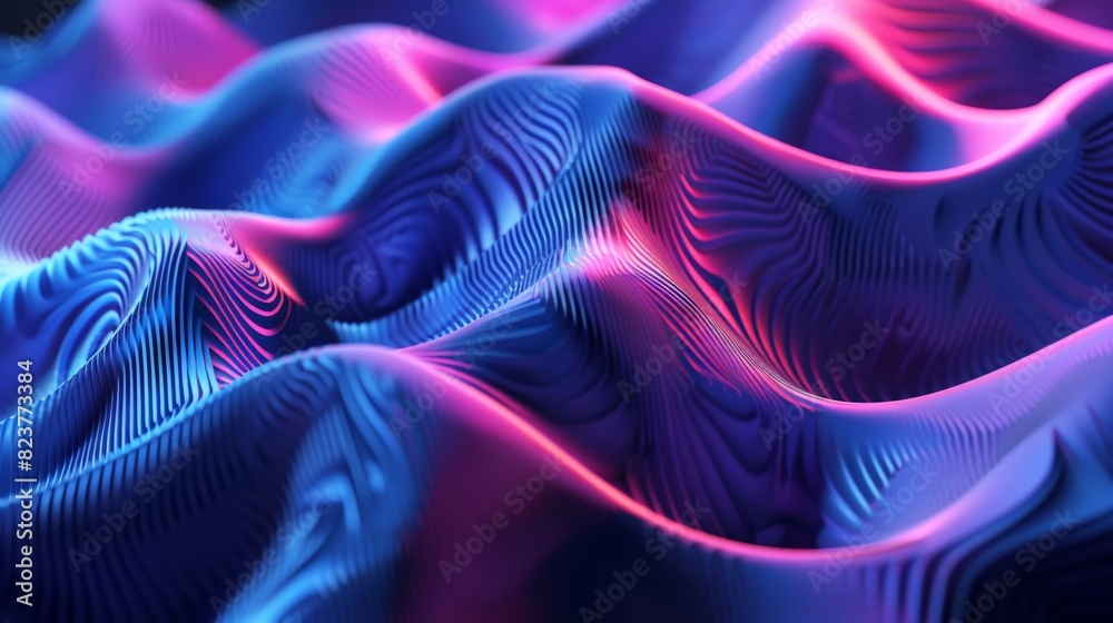 Naklejka premium Abstract 3D Background color illustration.
