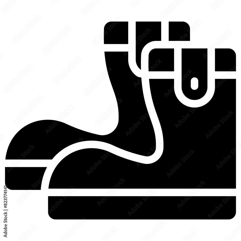 boots solid icon boots solid icon