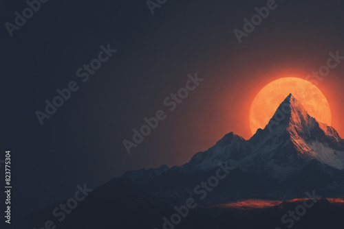 sunrise over the mountains © SaysomphoneA
