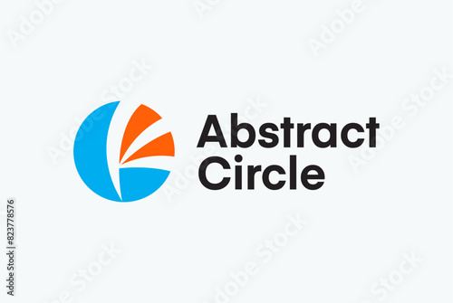 Free Download Global logo design Abstract circle  and business name ideas  - GFXLoad