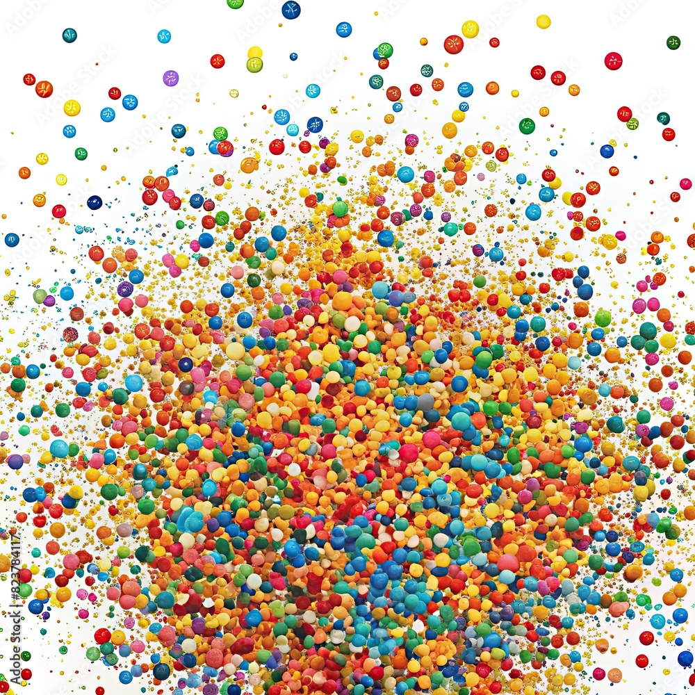 colored confetti colored confetti