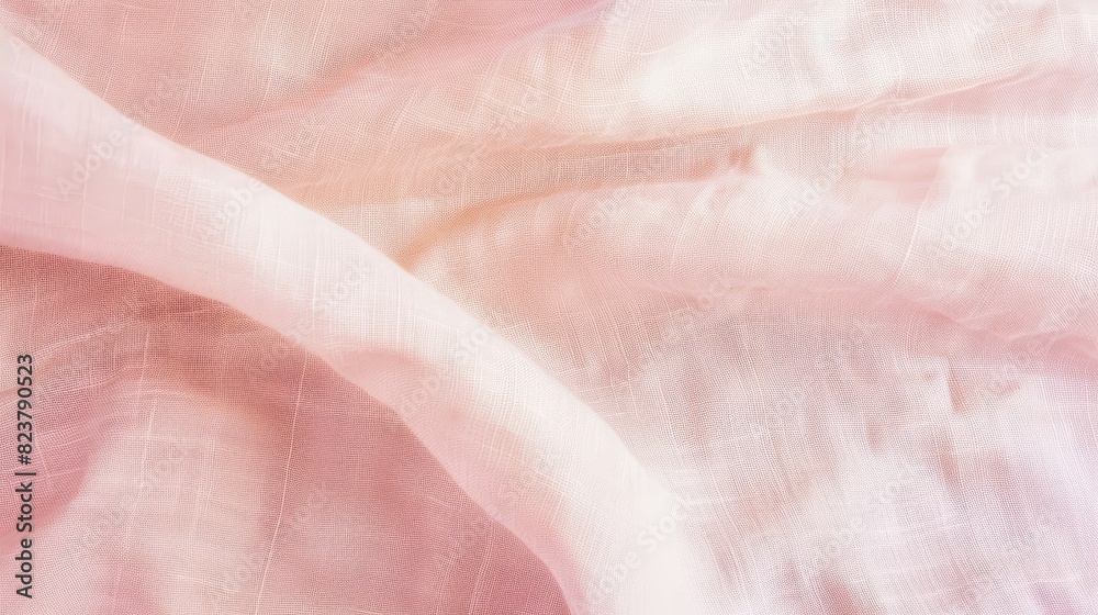 A patterned fabric with a pinkish hue