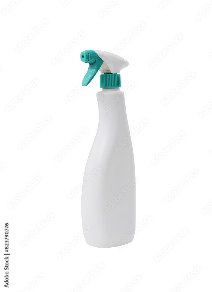 Spray sanitizer detergent bottle isolated Spray sanitizer detergent bottle isolated