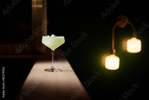 Emerald Green Cocktail photo