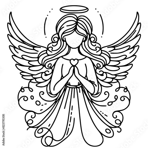 angel with wings