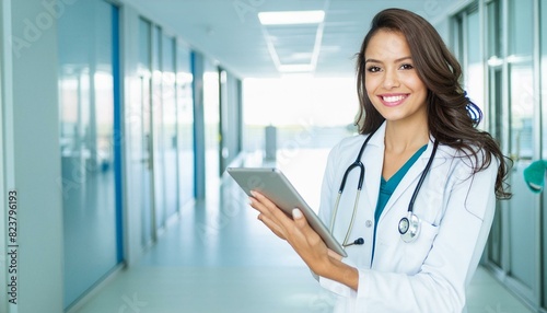 female doctor in hospital