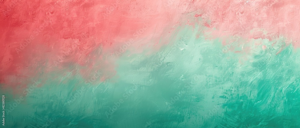 Ultrawide Backdrop Abstract Rough Painting Texture In Pink And Green Wallpaper Background	
