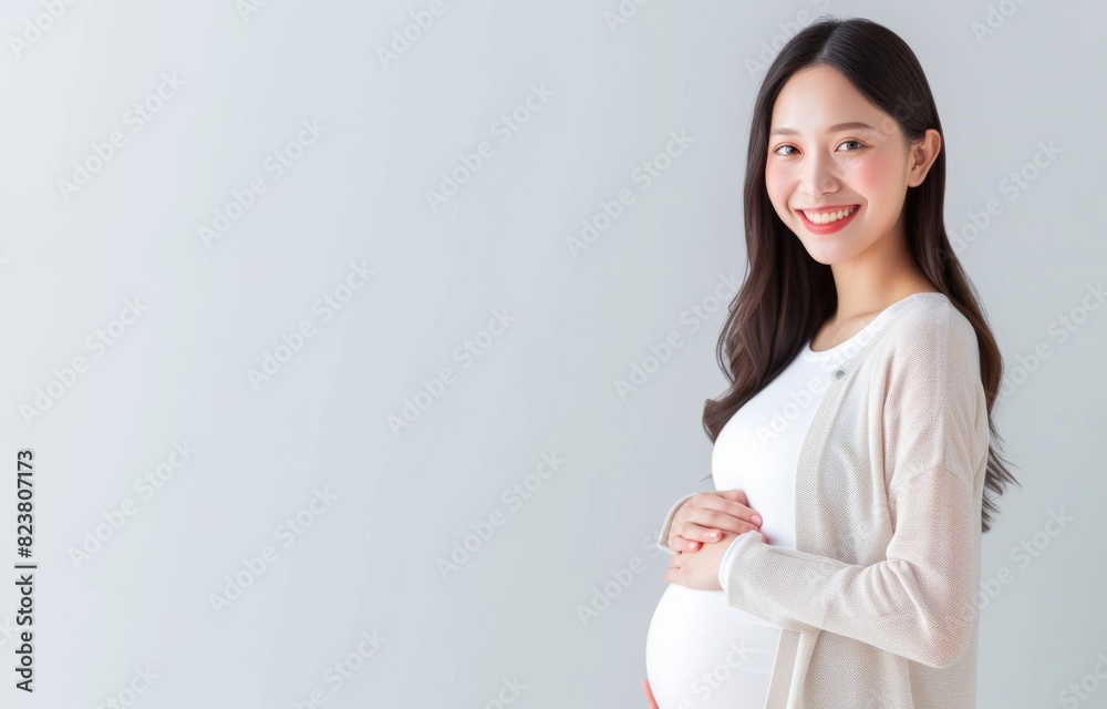 Pregnant Asian woman concept. Maternity photography. Pregnant Asian woman concept. Maternity photography.
