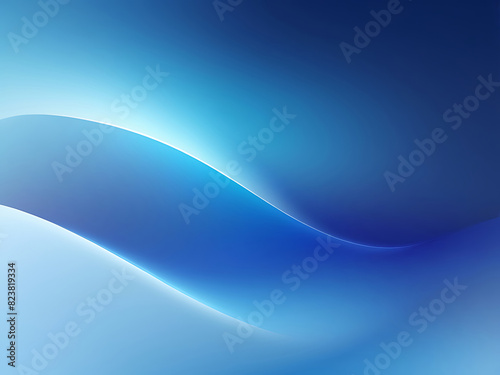 Abstract blue gradient background looks modern blurry textured blue wallpaper