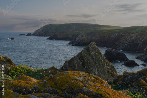 Great Saltee at sunset