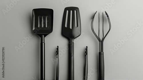 Group of Forks and Spoons Arranged Neatly