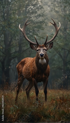 deer in the woods © Aamar