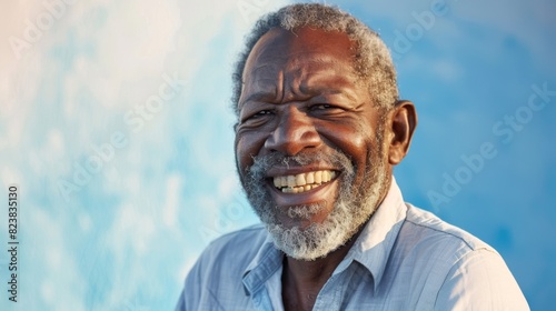Portrait of Smiling Senior Man