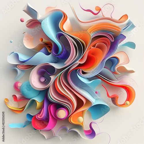 Visually Harmonious 3D of a Musical Composition s Emotional Journey