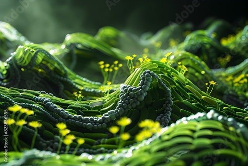 Visualizing the Dynamic Interconnectedness of Natural Ecosystems through Captivating 3D
