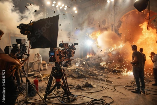 Behind The Scenes: Special Effects Accident Filming