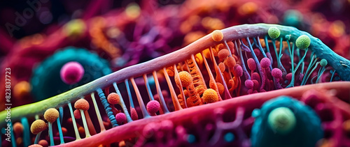 Inner cell with dna visible.