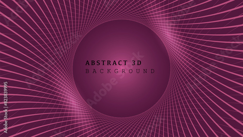 Background with circles and pink