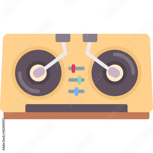 DJ Turntable Icon