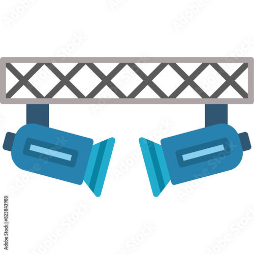Stage Lights Icon