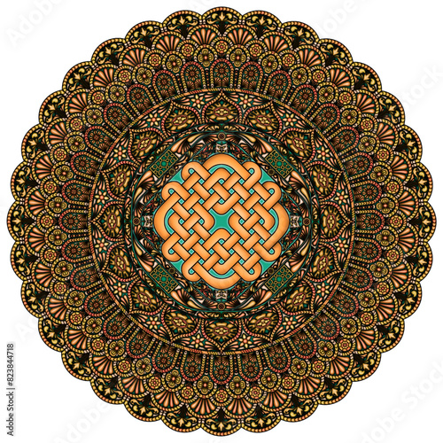 Mandala Celta Nudo photo