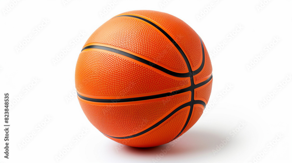 Orange Basketball on White Surface