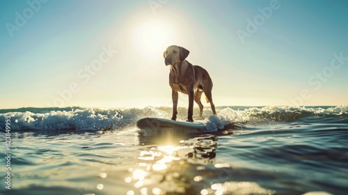 Canine Prowess: Surfing With Grace