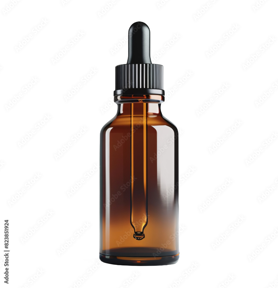 Amber dropper bottle mockup Amber dropper bottle mockup