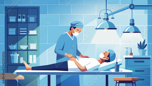 Professional Massage Therapy Session in Modern Spa