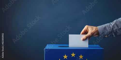 Political Participation: EU Election Voting photo