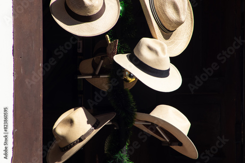 Traditional Colombian hat called aguadeño