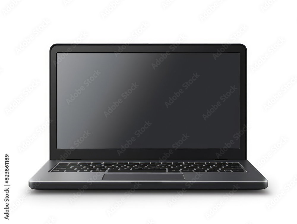 Laptop illustration isolated on white background Laptop illustration isolated on white background