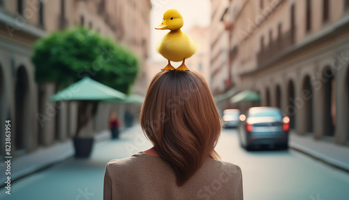ducks in the head