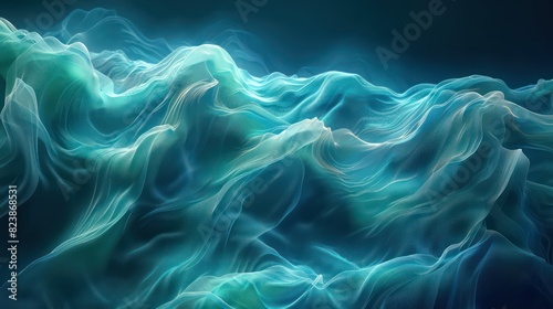  blue and green abstract background