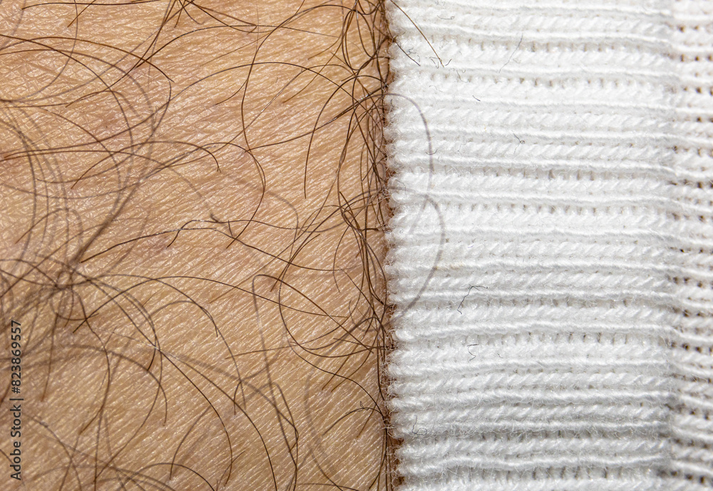 Abstract Male Sock Skin Texture Abstract Male Sock Skin Texture