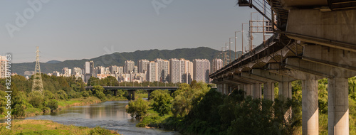 Photography Seoul City Residential Skyline