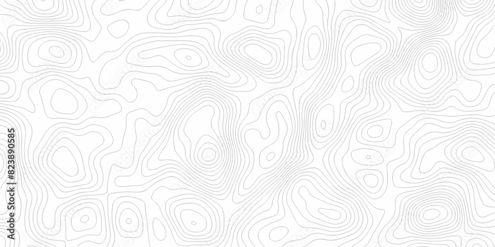 Lines Topographic contour lines map seamless pattern. Geographic mountain relief. Abstract lines background. Contour maps. Topo contour map design.