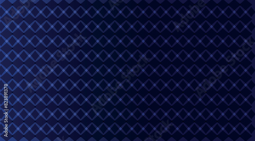 Dark blue abstract polygon mosaic tech background