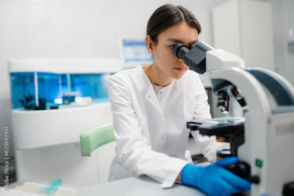 Work in the laboratory Work in the laboratory