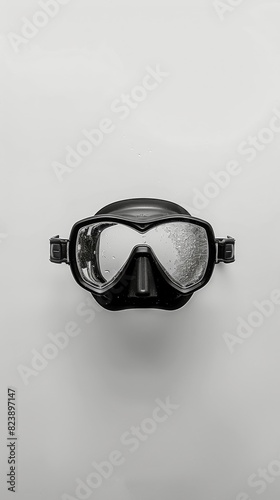 Diving Goggles Hanging on Wall