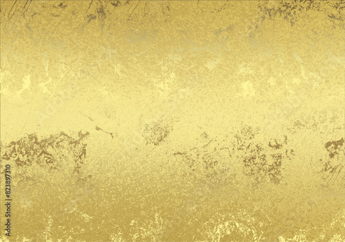 Obraz na płótnie Golden Abstract decorative paper texture background for artwork - Illustration w salonie